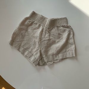 Reformation Linen Shorts